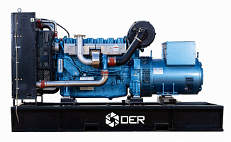 Дизельный генератор DER-40B на базе двигателя Baudouin ДизельЭнергоРесурс